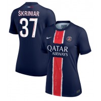 Zenski Nogometni Dres Paris Saint-Germain Milan Skriniar #37 Domaci 2024-25 Kratak Rukav